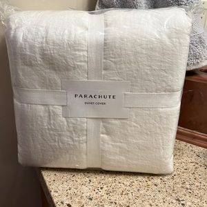 PARACHUTE KING/CAL KING LINEN DUVET